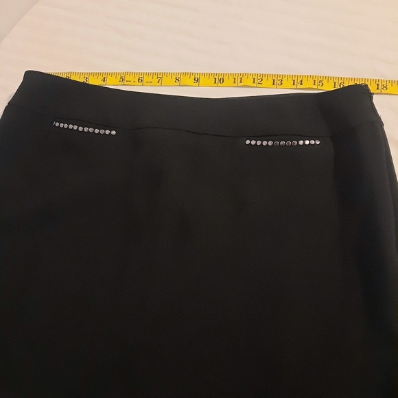Pencil skirt black and silver - Picture 5 of 10
